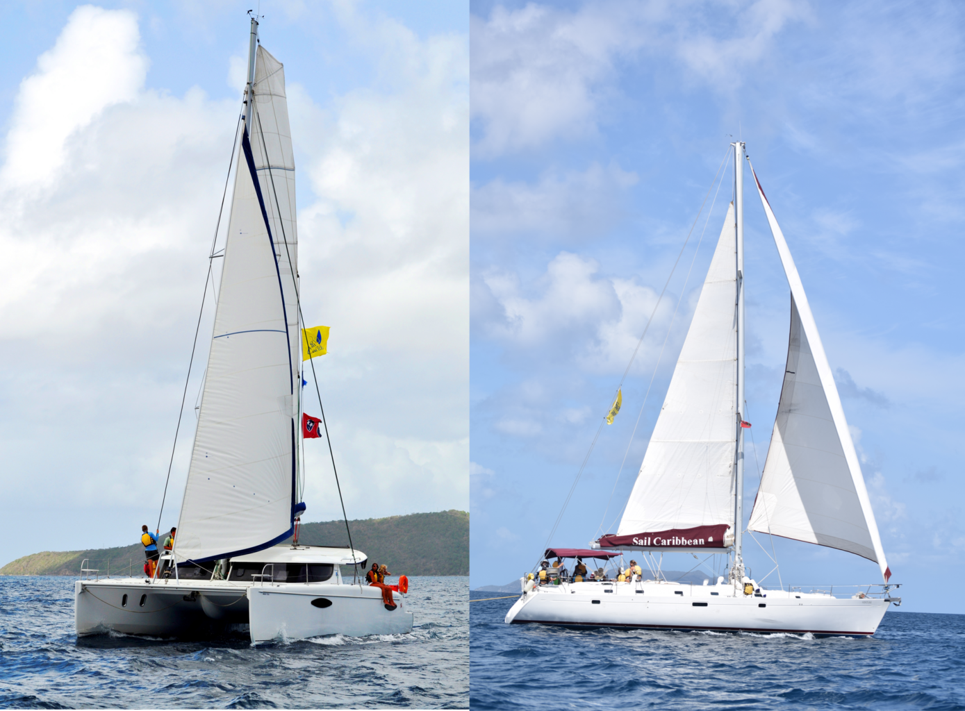 monohull versus catamaran